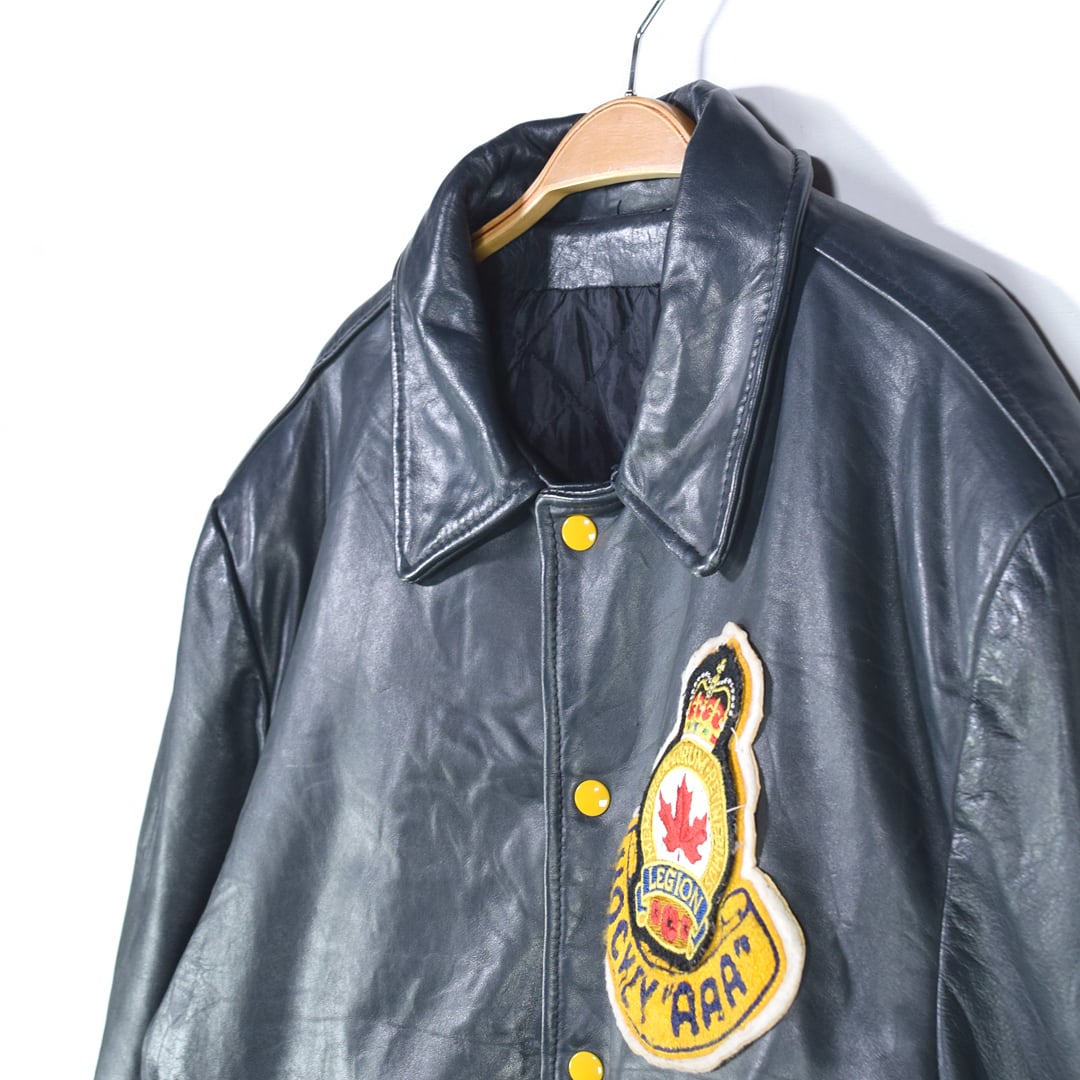 70s〜 Export Leather Garment スタジャン　カナダ製 70s EXPORT LEATHER GARMENTS カナダ製 ヴィンテージオール