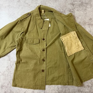 〜50's M-47 Jacket 2Pockets PAUL BOYE French Army  50年代 ポールボワイ フランス軍 ジャケット ミリタリー ヴィンテージ ビンテージ  TT2026-0016