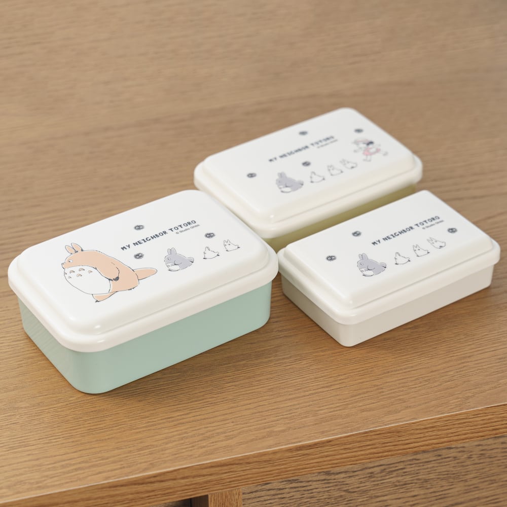 となりのトトロ シール容器3Pセット 行進(8624) | すすのこ商店