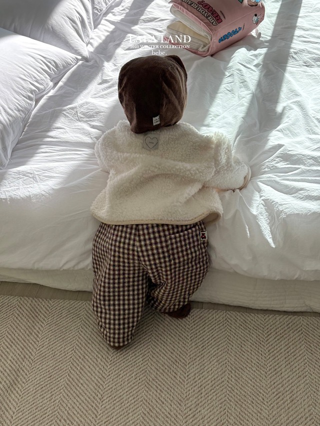 【予約】Check Padded Pants