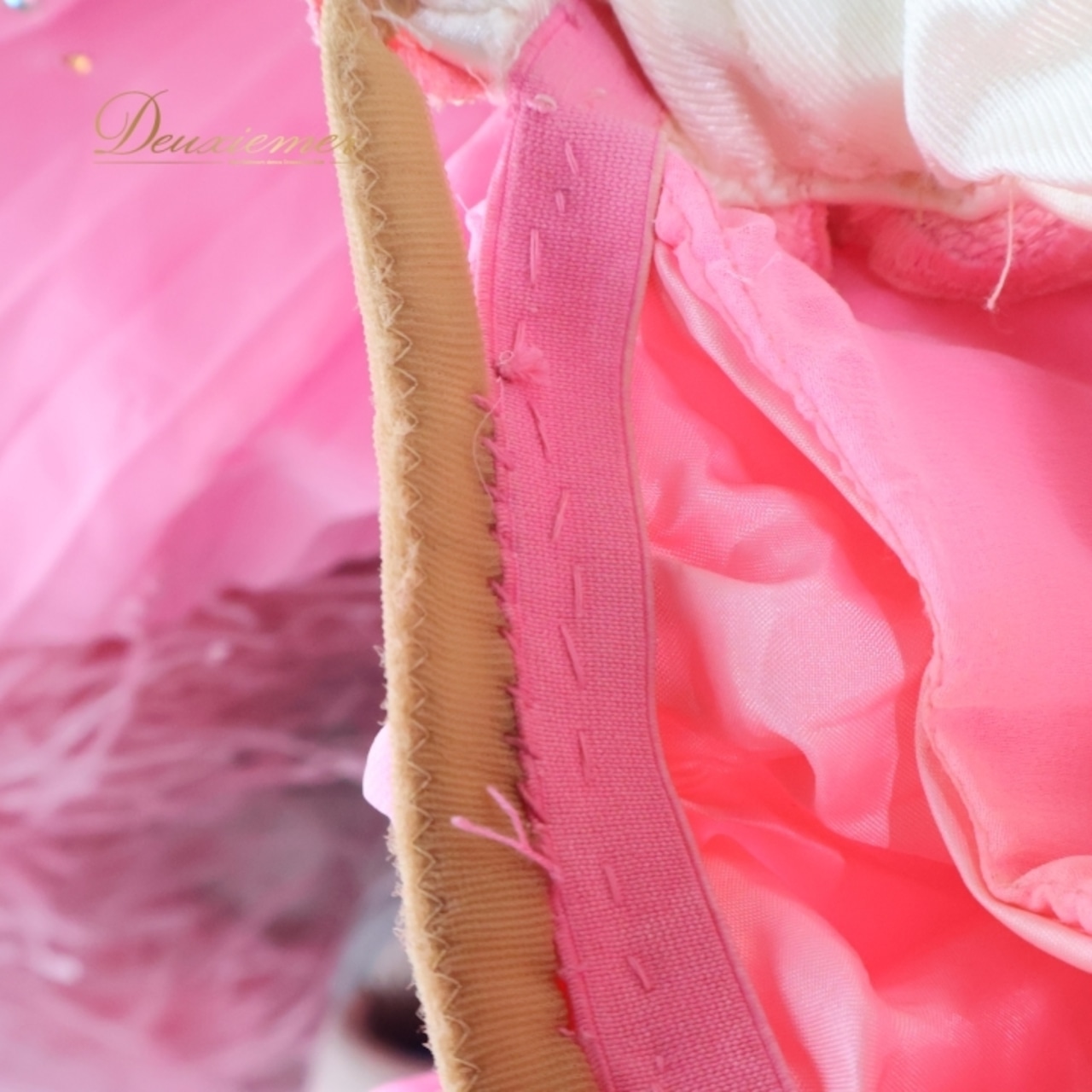 社交ダンス 衣装スタンダードドレス ワンピース ドレス スタンダード ファー プリーツ レース デモ 競技 ダンス パーティ 発表会 ピンク ピンク系 ゴージャス スカート ボリューム ショーウェア ダンスコスチューム フェミニン 競技用ドレス 上品 エレガント