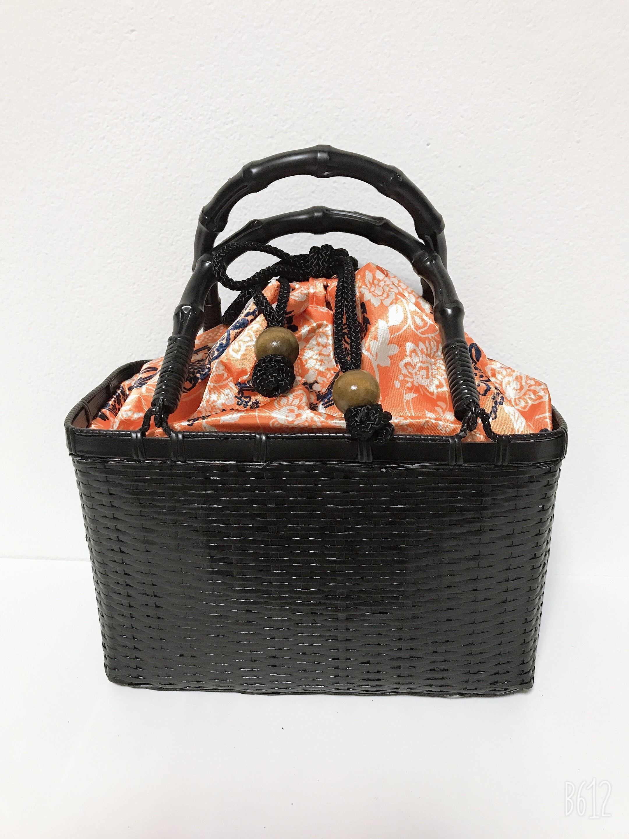 【未使用品】かごバッグ 下駄 セット 下駄巾着カゴバックセット | ASAKUSA HANAKA