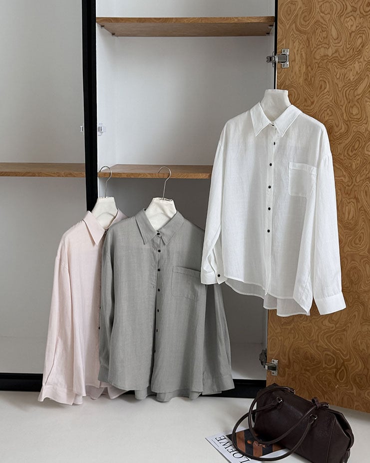 Sheer Lightweight Pocket Shirt