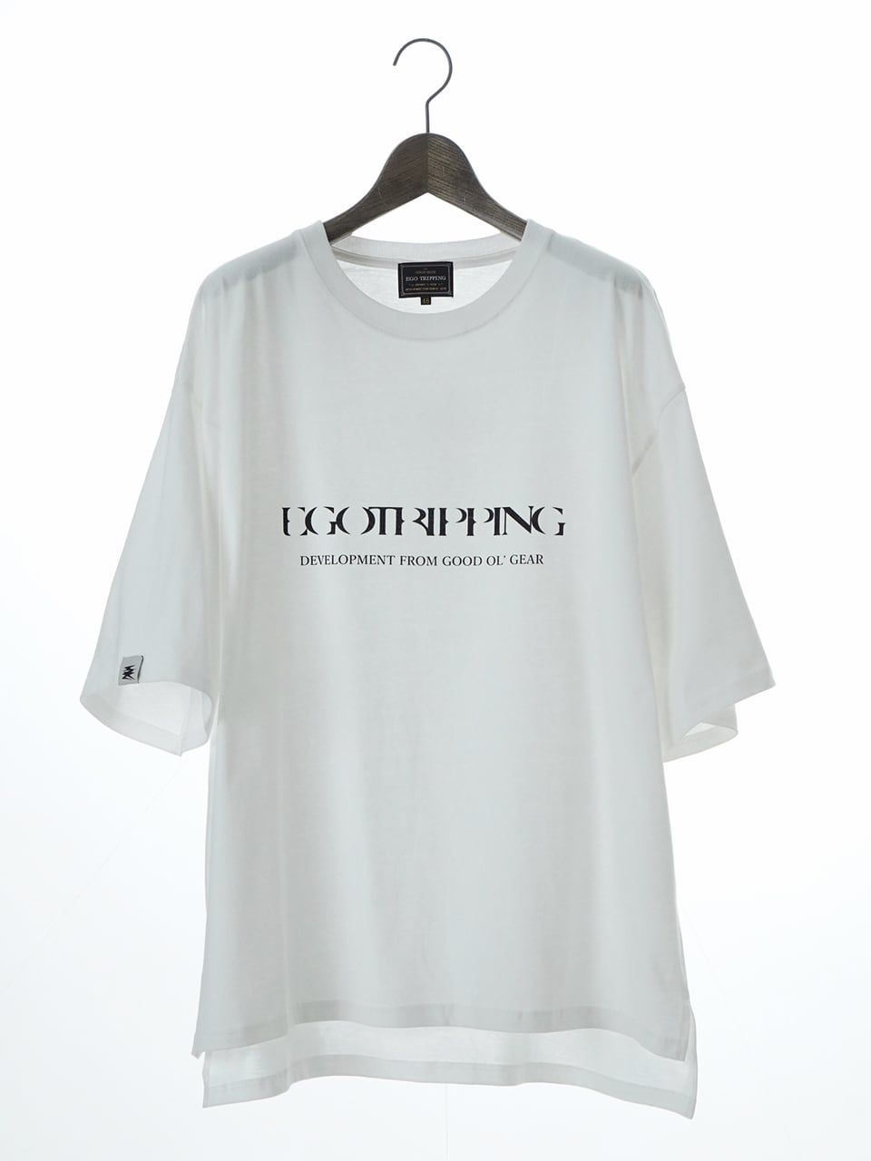 EGO TRIPPING (エゴトリッピング) PRINTTEE-A Tシャツ / WHITE 666606