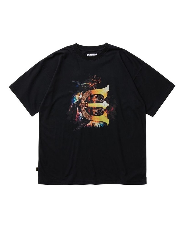 EVISEN / CLASSIC E LOGO TEE / BLACK