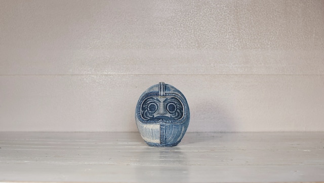 SEP#15 STANDARD DENIM DARUMA｜Distressed Light Blue