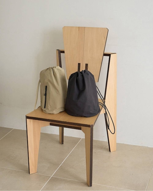 【anuke】Nylon Knapsack