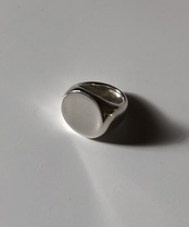 S925ワイドピンキーリングSILVER/020311