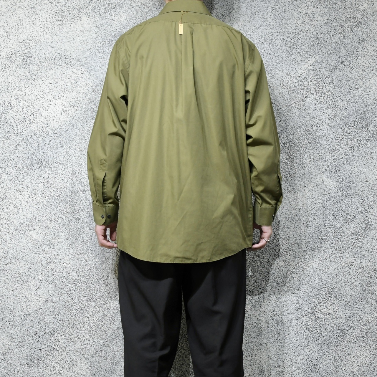 VAN HEUSEN khaki dress shirt