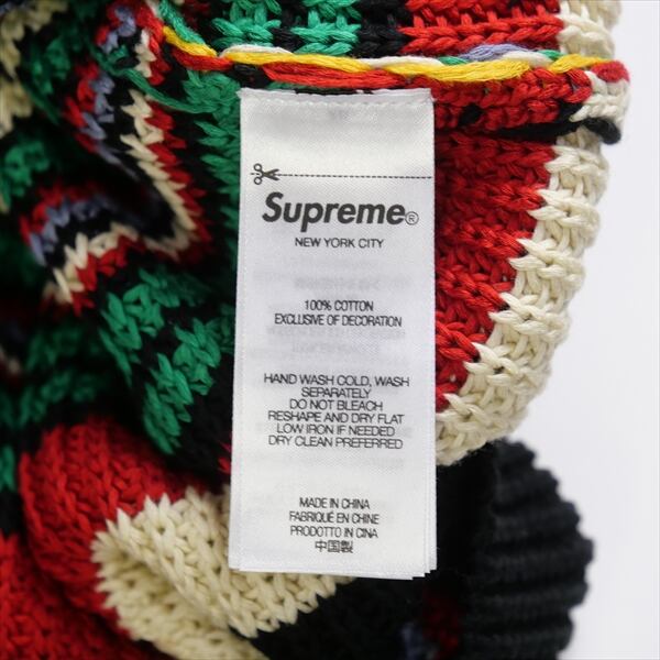 Supreme / 23AW/Small Box Ribbed Sweater Multニット・セーター(厚手)/M/コットン/マルチ// Size【L】 SUPREME シュプリーム 23AW Small Box Ribbed Sweater Multi