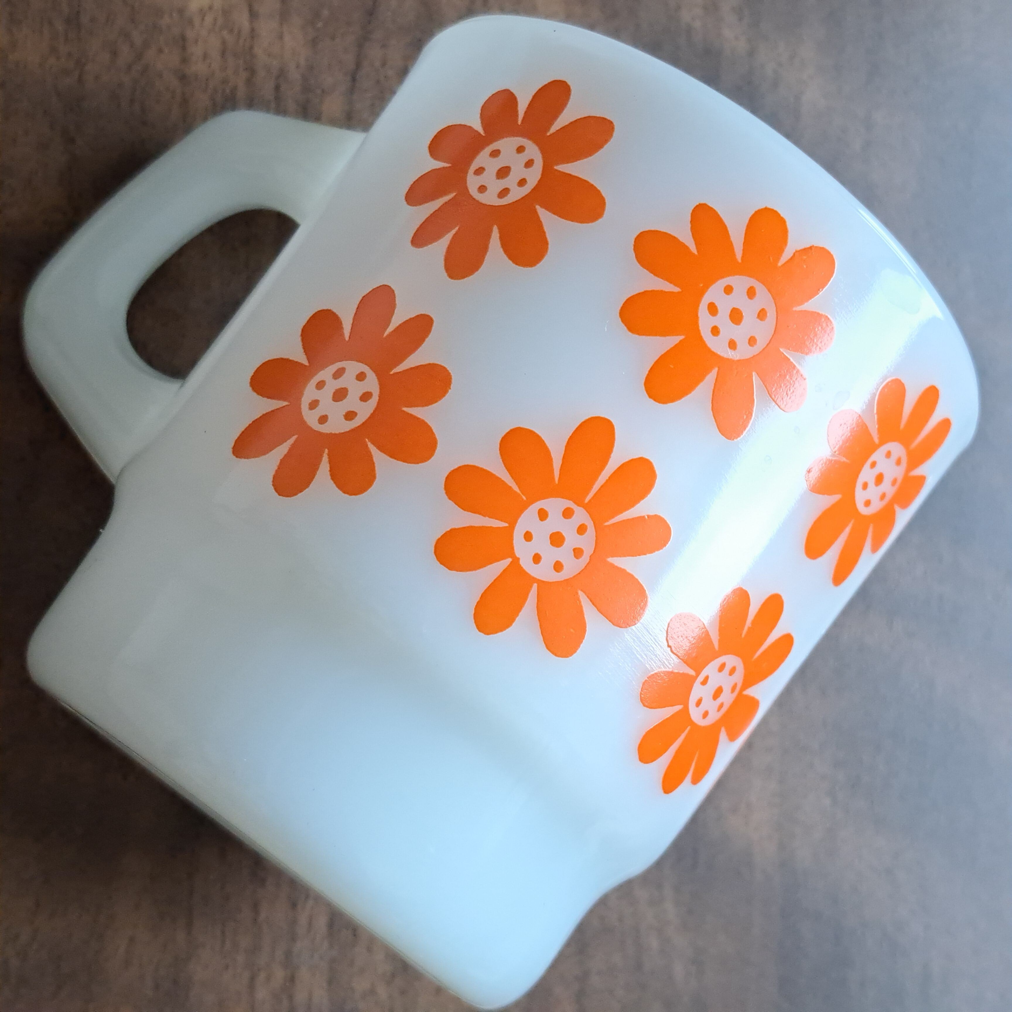 FIRE-KING】デイジーヘッド 橙 《EXCELLENT》 | Viva Retro! ビバ