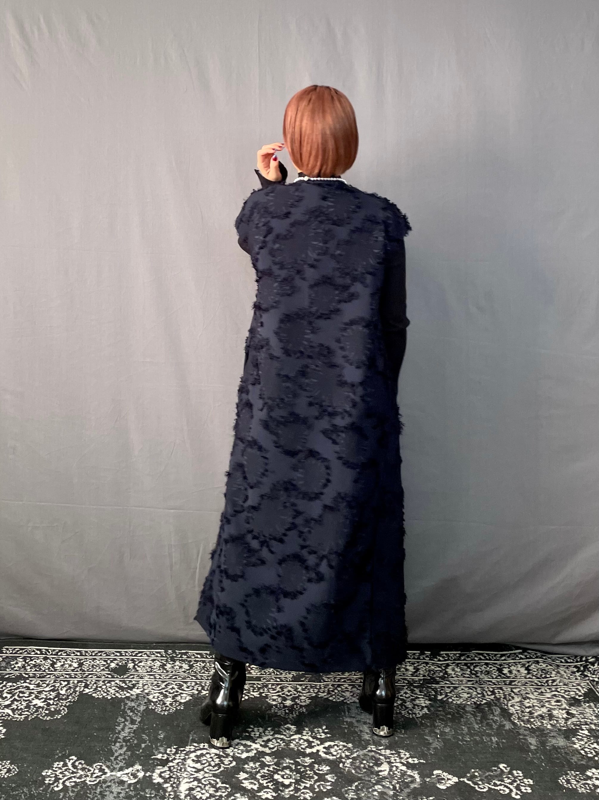 フラワーJQコクーンワンピース 212J406 | TRANOI.offical STORE