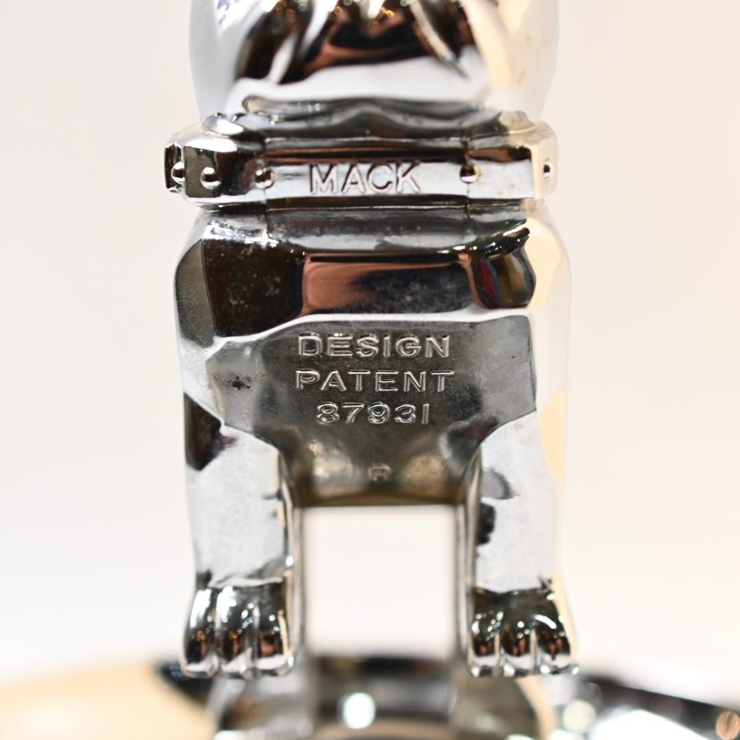 50's デッドストック Vintage Mack Truck Bulldog Ashtray | Button