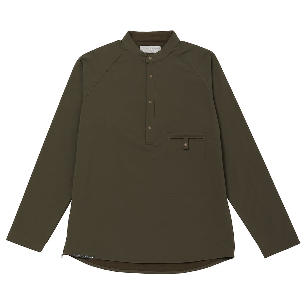 AXESQUIN ELEMENTS / ソフトシェルフリース/長袖シャツ/3/ナイロン/CRM/021057 AXESQUIN ELEMENTS アクシーズクインエレメンツ ソフトシェルフリース