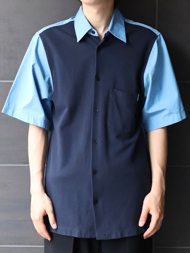 【stella mccartney】oversize bicolor shirt