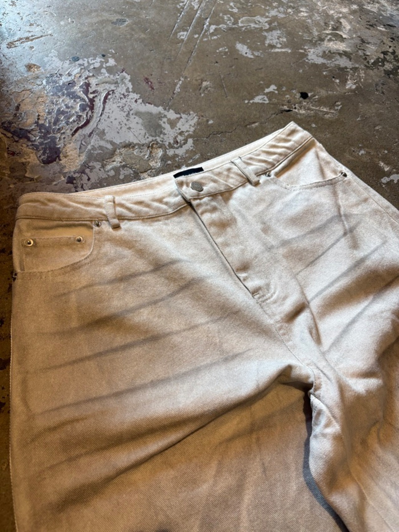 Subciety / Faded madonna denim pants / DENIM PANTS / DENIM / デニム / WHITE / 153-01217 - 3