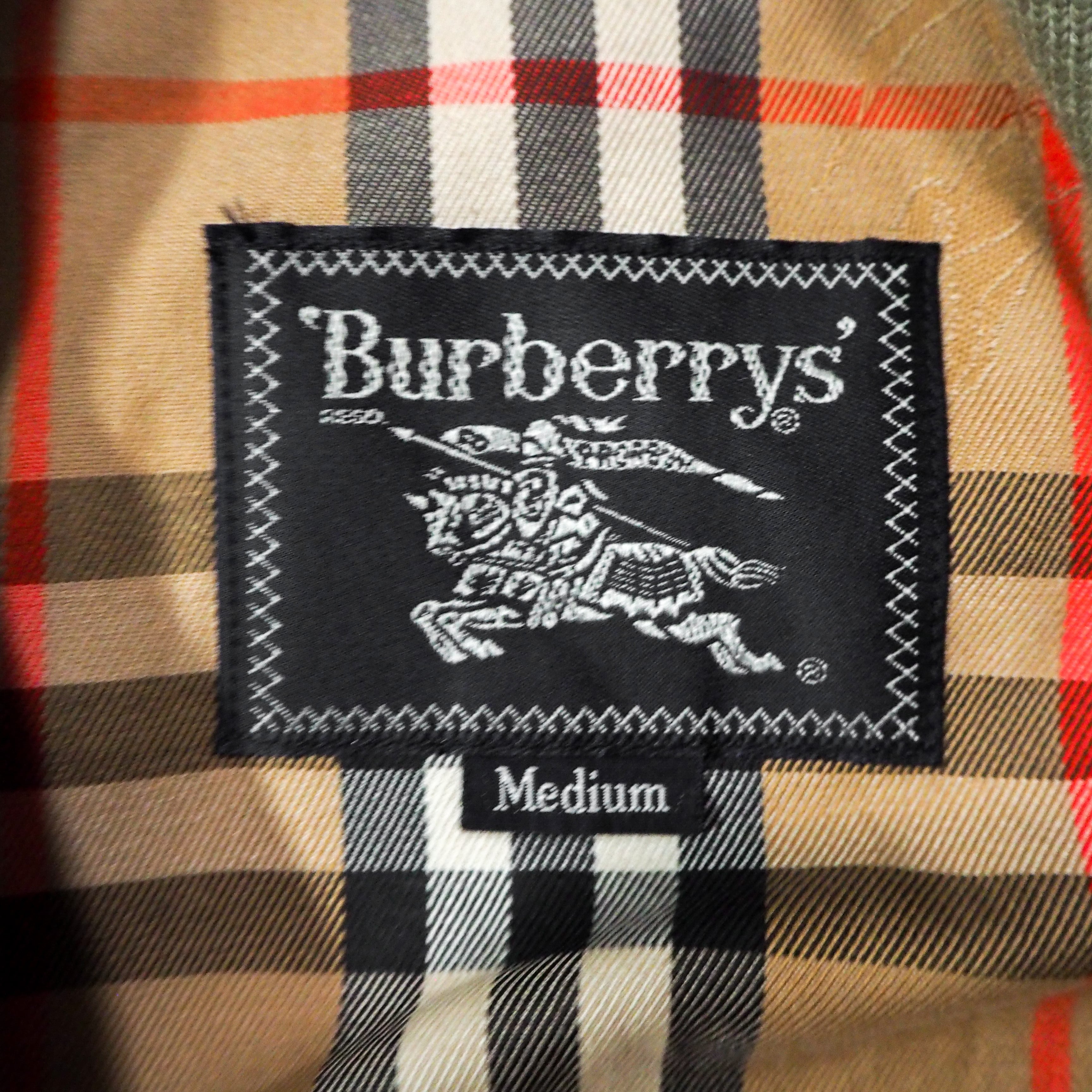 90s “burberrys” Harrington jacket swing top 90年代 バーバリー