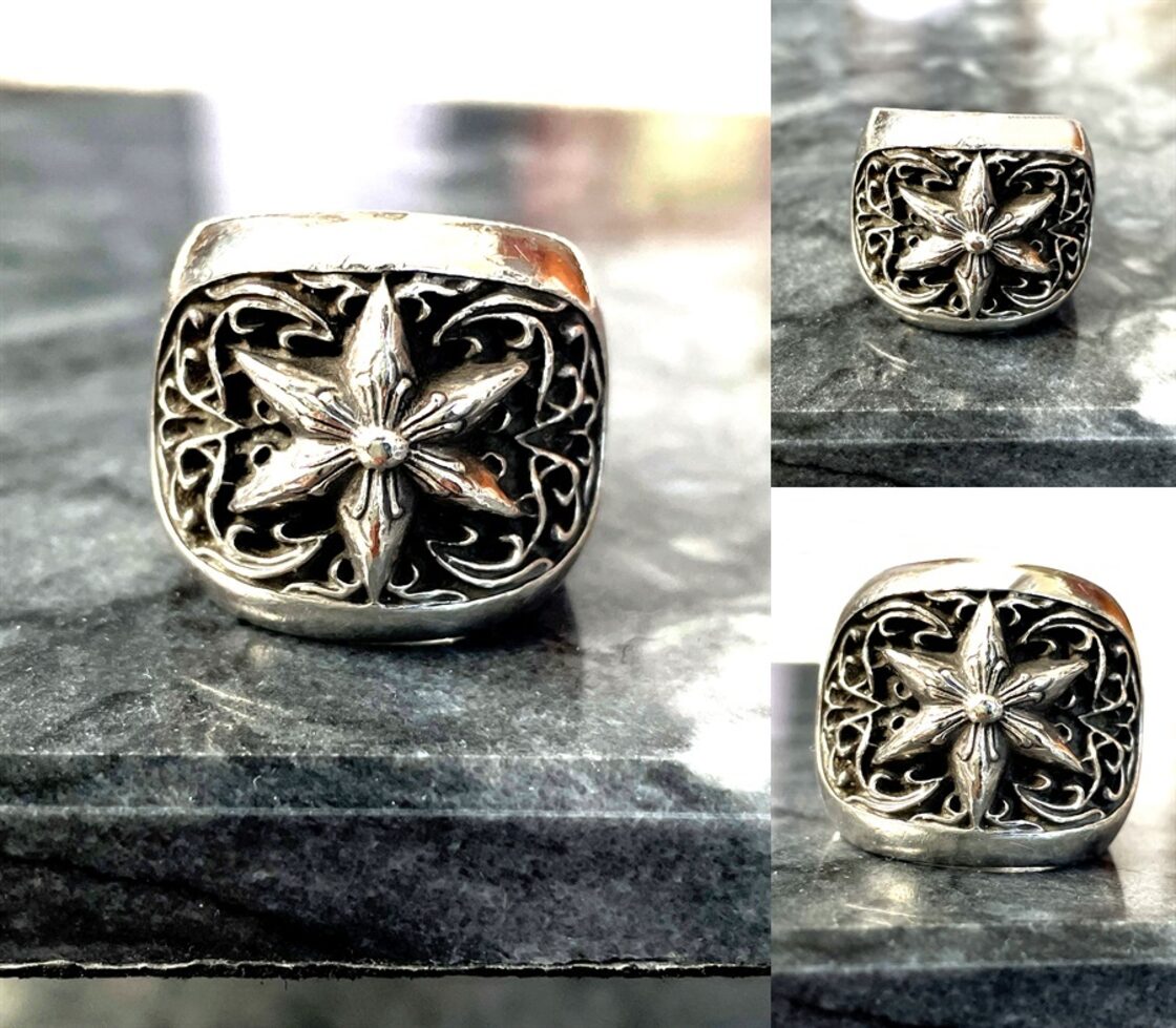 国内正規 インボイス付き CHROME HEARTS クロムハーツ 名作 定価168000 
