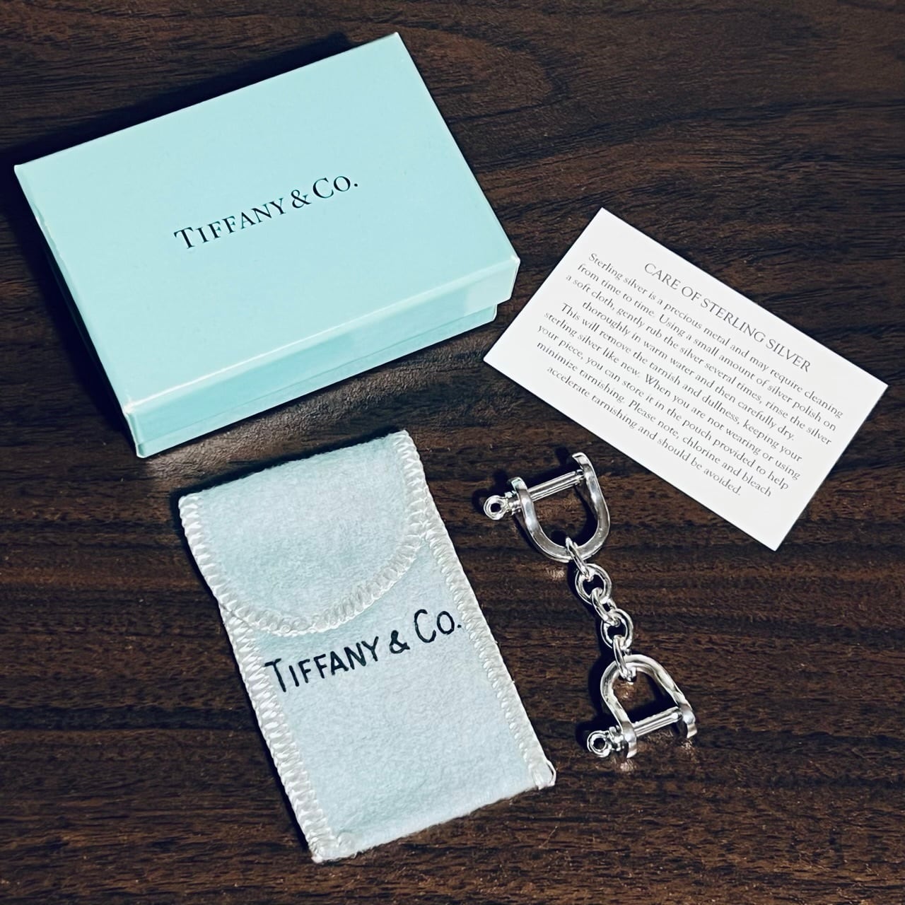 Tiffany Key ring shackle ティファニー キーリング