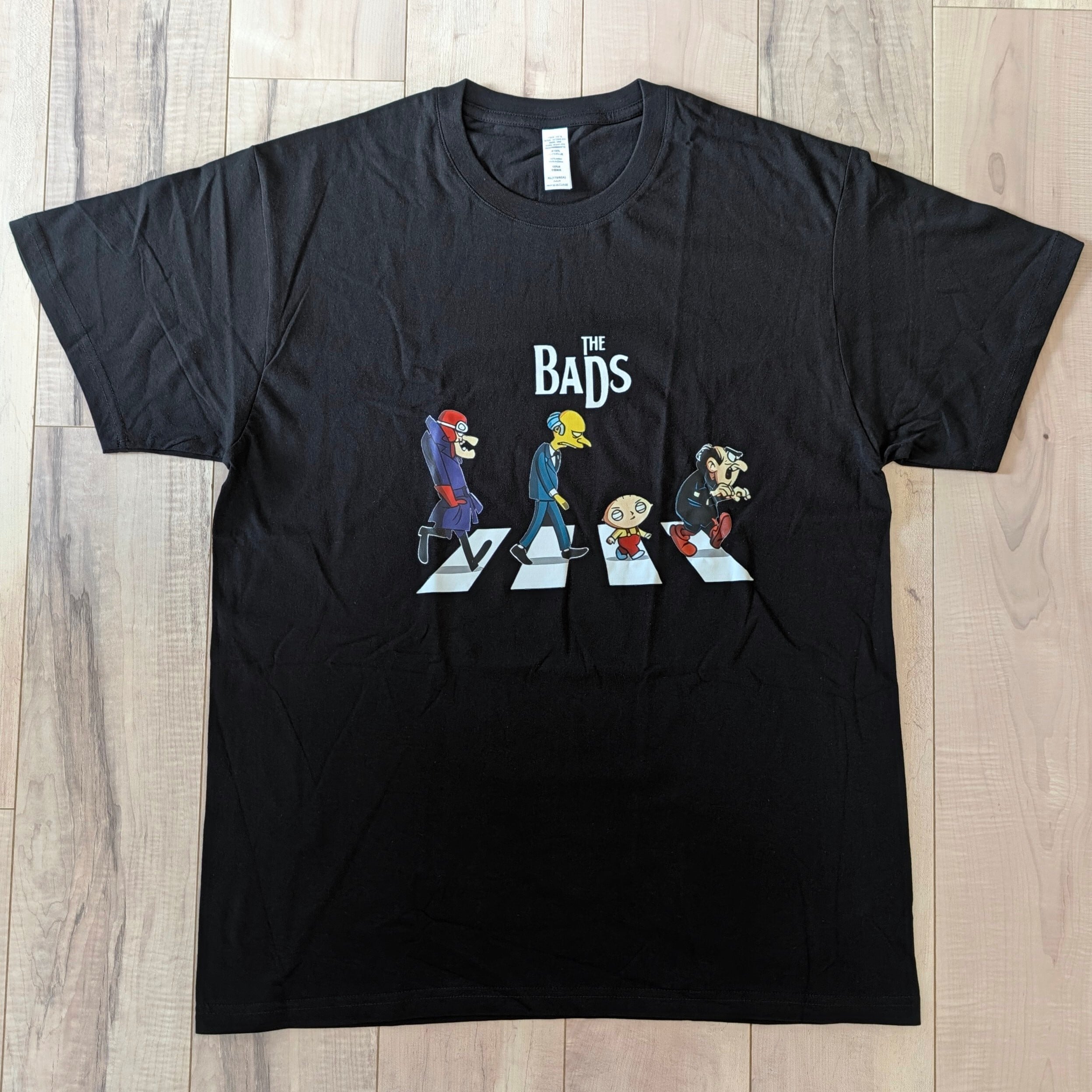 【 The BADS 】Abbey Road / アビーロード / アビイ・ロード / 映画Tシャツ / 80'90' MOVIE / Tシャツ〚アメリカン雑貨 アメトイ〛