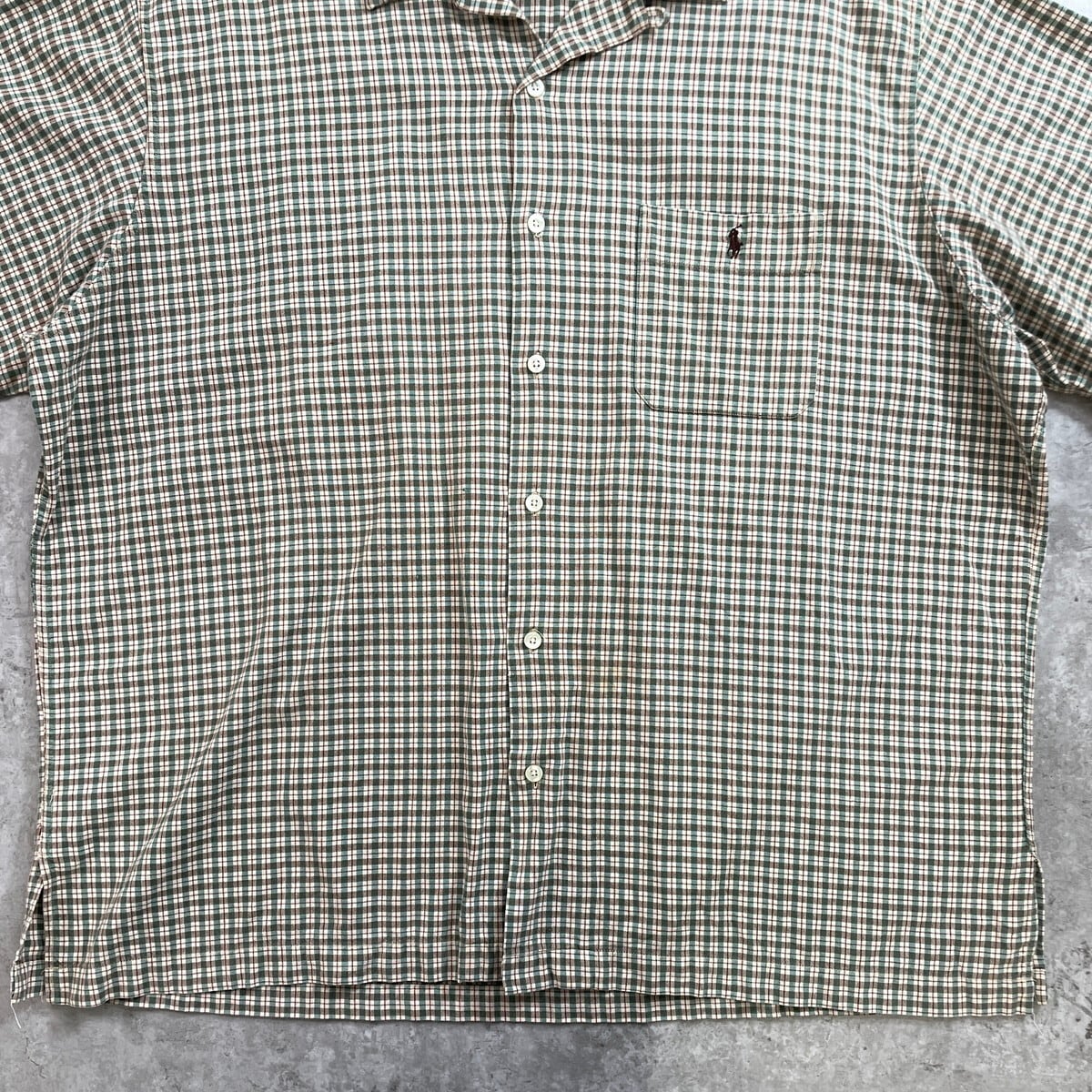 90年代 Polo by Ralph Lauren ポロバイラルフローレン ADAMS オープン