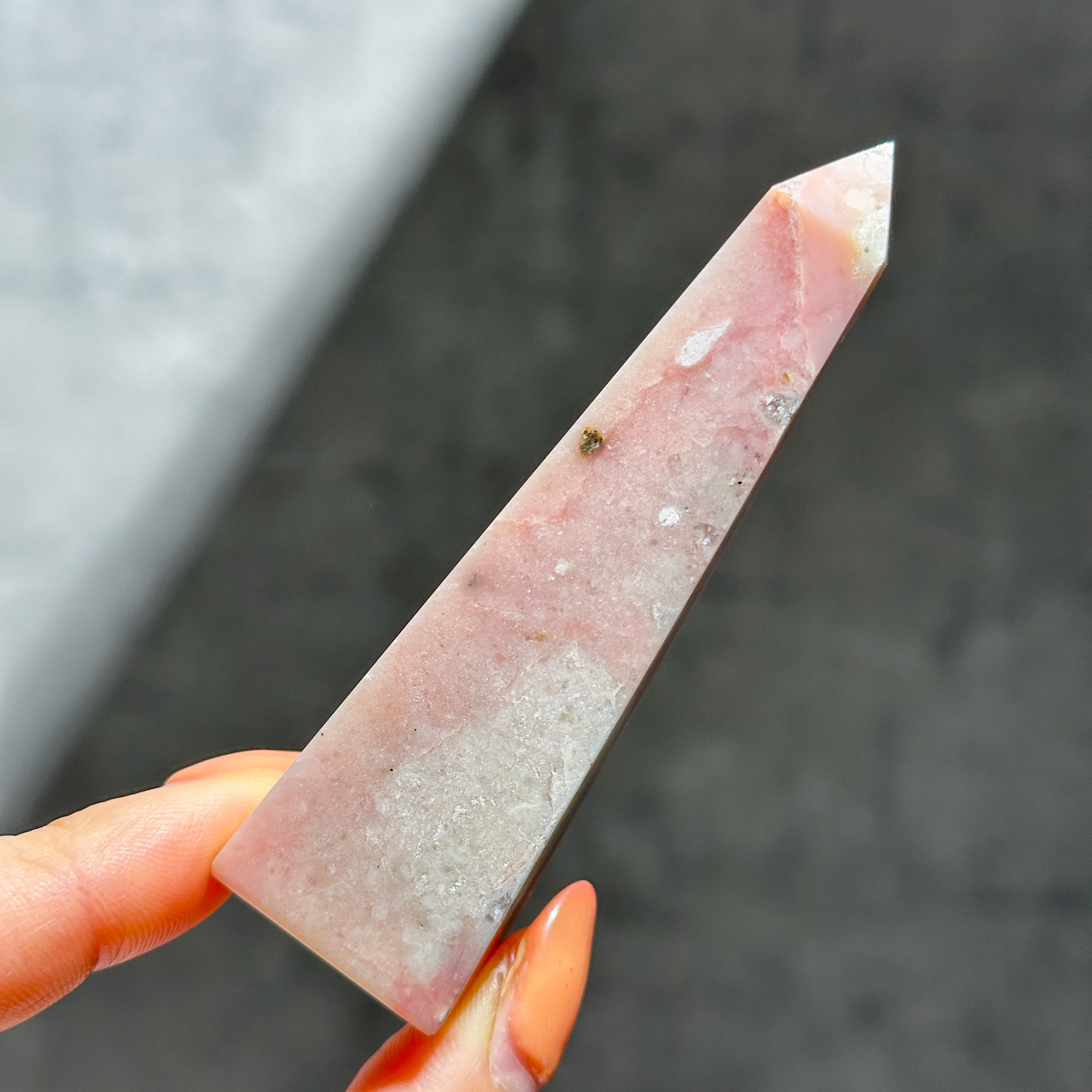 ピンクオパール タワー44♡Pink Opal♡天然石・鉱物・パワーストーン