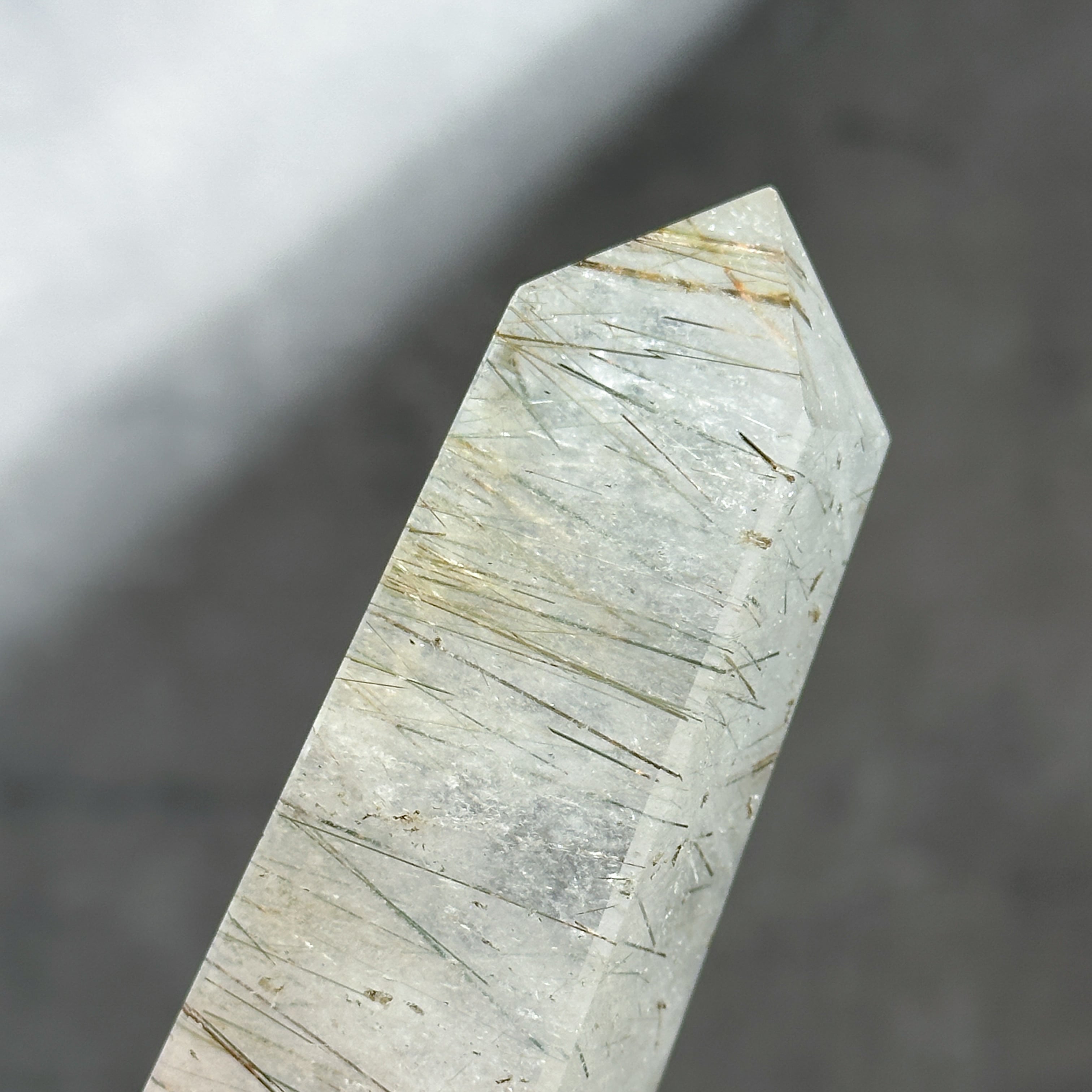 マルチルチルクォーツ タワー 13◇ Multi-Rutile Quartz ◇天然石