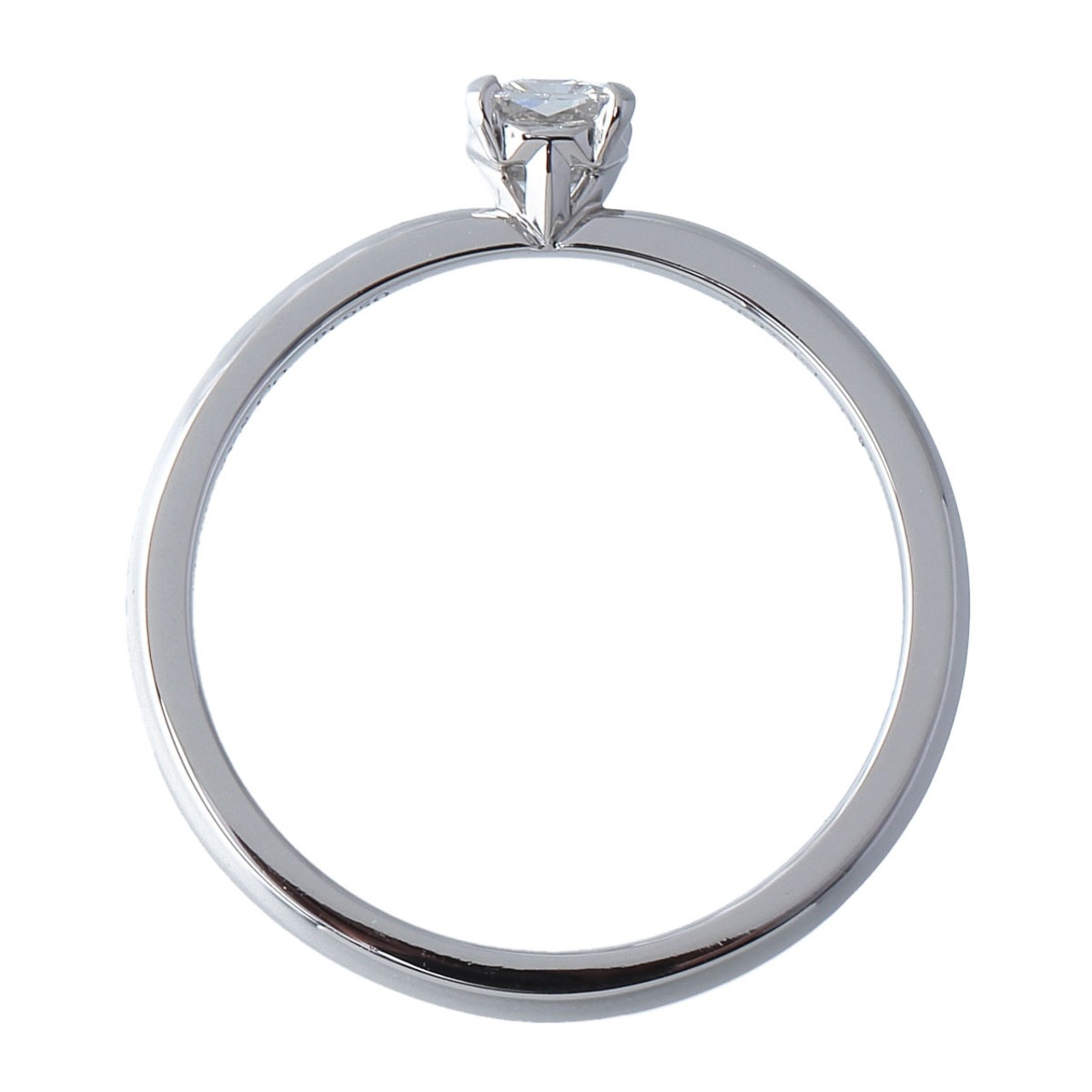 ティファニー トゥルー ダイヤ リング ダイヤ0.25ct F-VS1-ミックス 