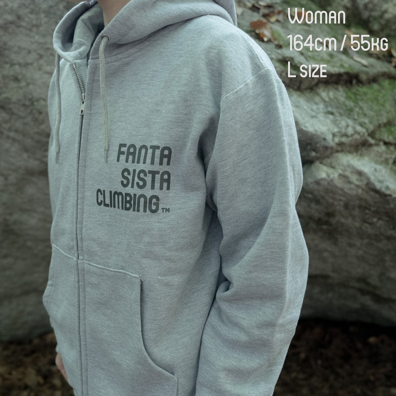 Heavy Sweat LOGO Parka | FANTASISTA CLIMBING