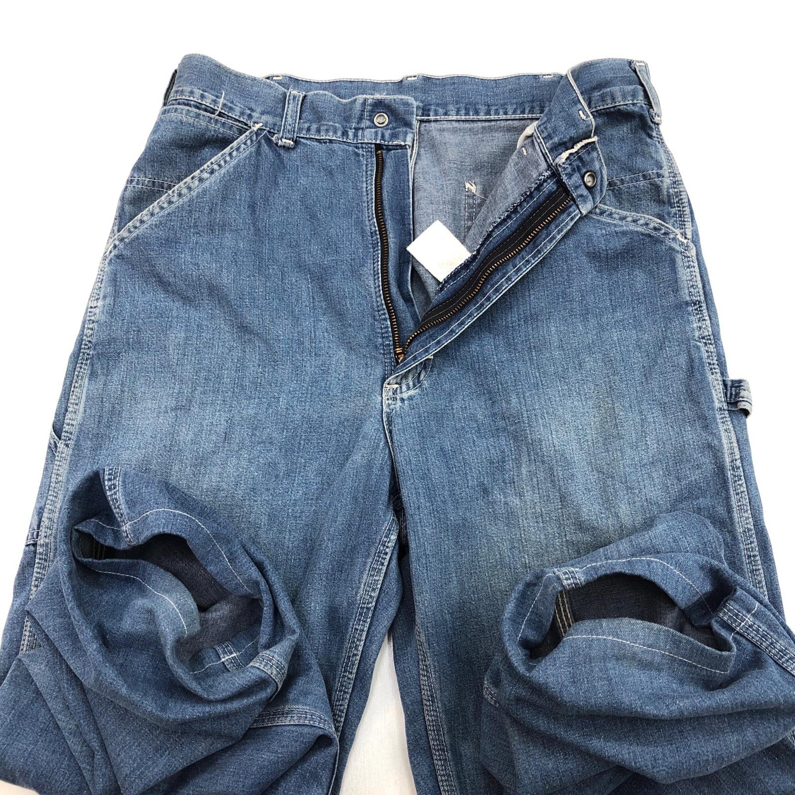 LEE リー 70-80年代 USA製 デニムペインターパンツ TALON 42 ジッパー