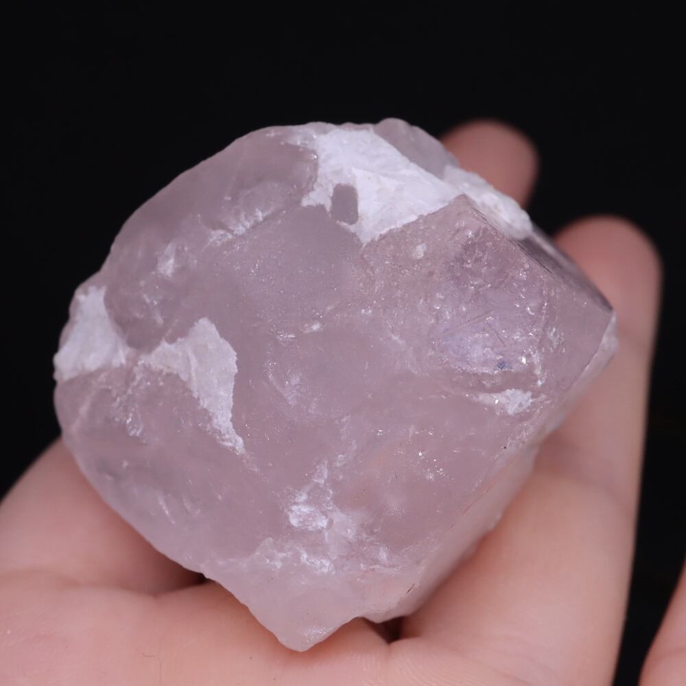 天然ピンクモルガナイト、クォーツクリスタル、グリーントルマリン