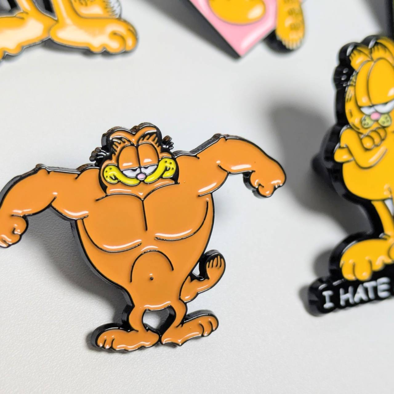 送料無料! ★ピンズ PINS★ピンバッジ 【 Garfield (ガーフィールド) 】10P SET 〚アメリカン雑貨 アメトイ〛