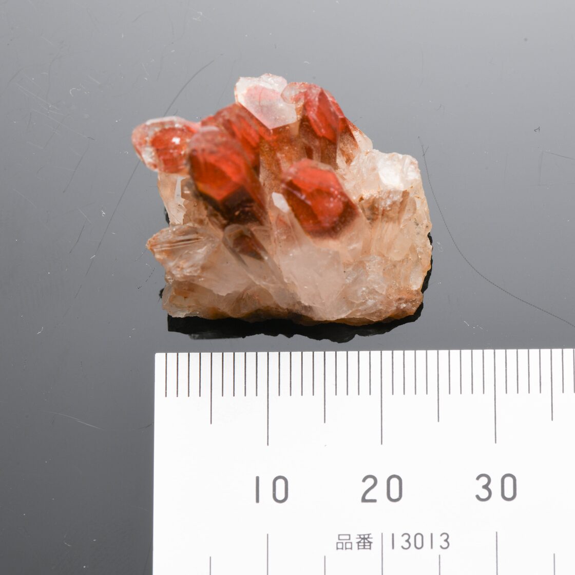 赤い水晶クラスター オレンジリバーファントム水晶 | Pay ID
