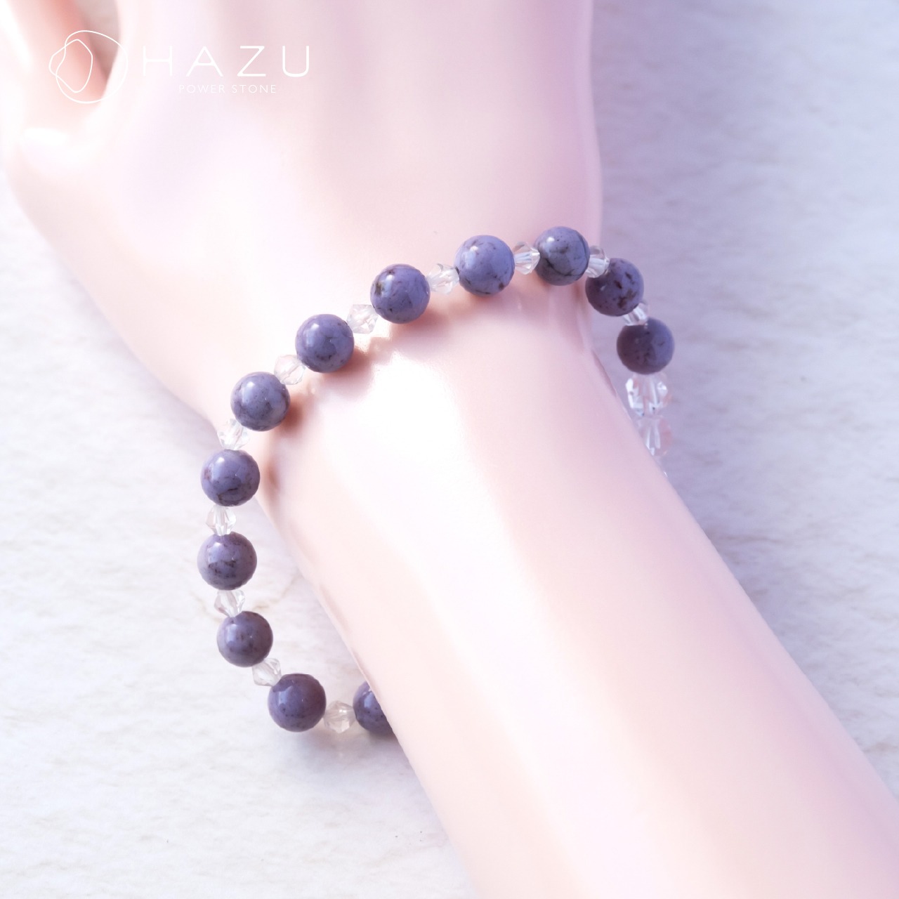 希少！ラベンダートルコ翡翠［トルコ翡翠／水晶］