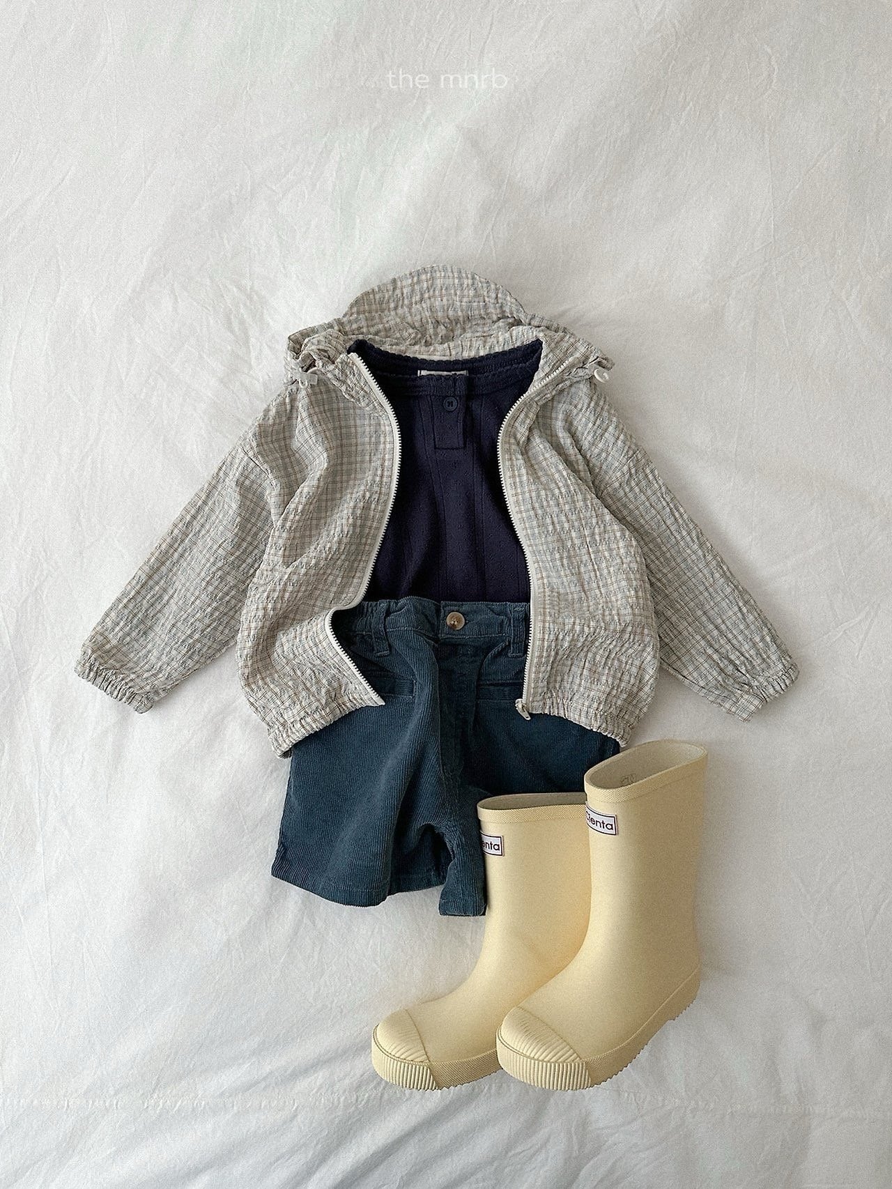 送料無料【予約】/ ストリーングフードジャンパー / minirobe