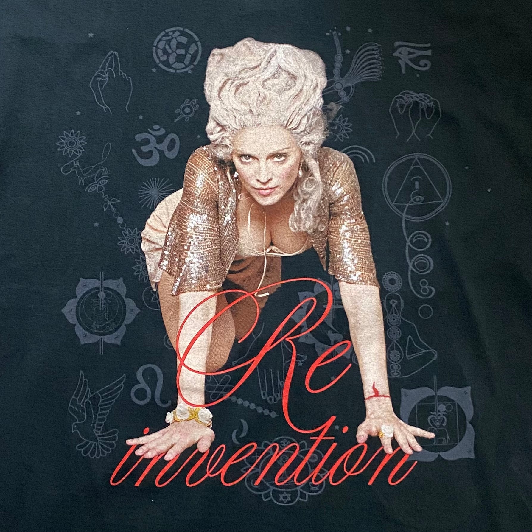 2004's MADONNA music tee “re invention tour” | NOIR ONLINE