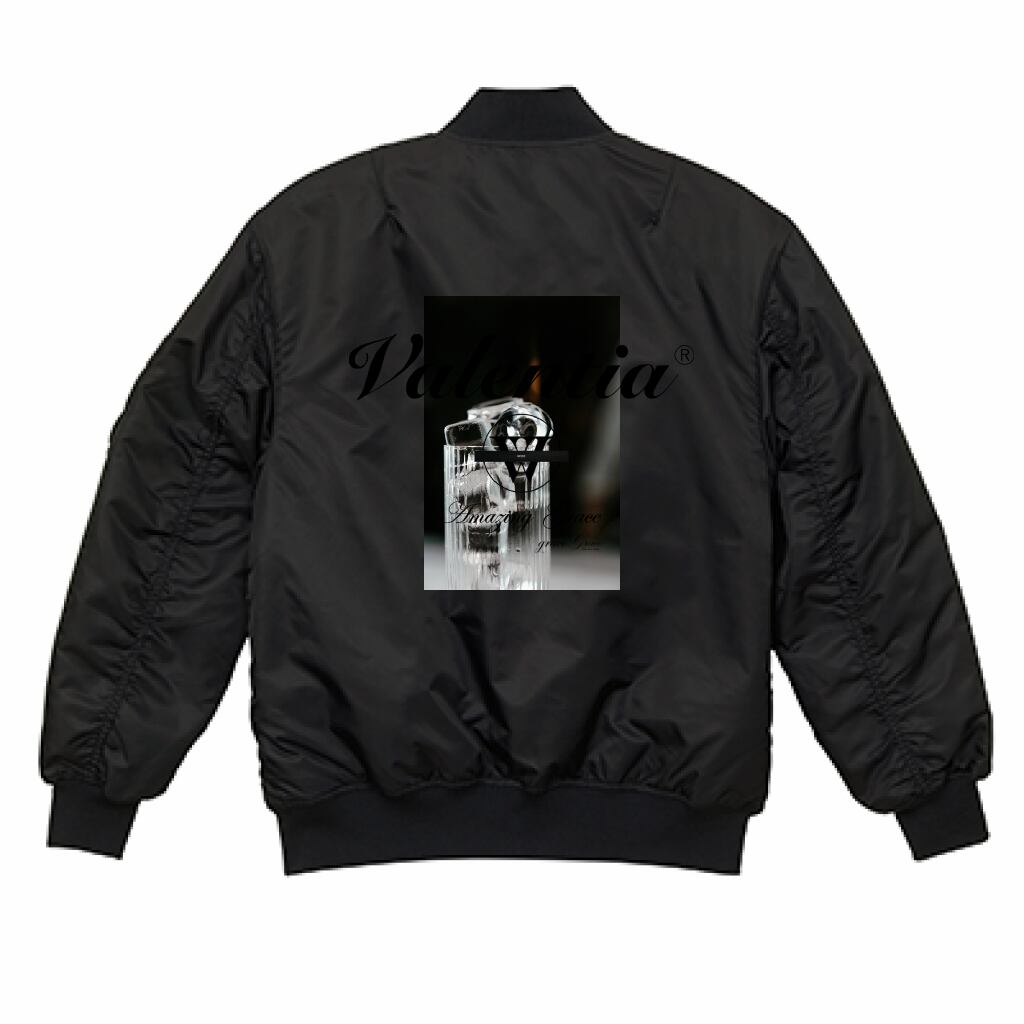 （両面印刷）United Athle タイプ MA-1 ジャケット（中綿入）