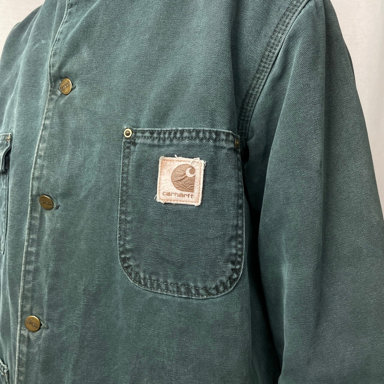 80年代 Carhartt カーハート ダック地 ミシガンチョアコート メンズL 