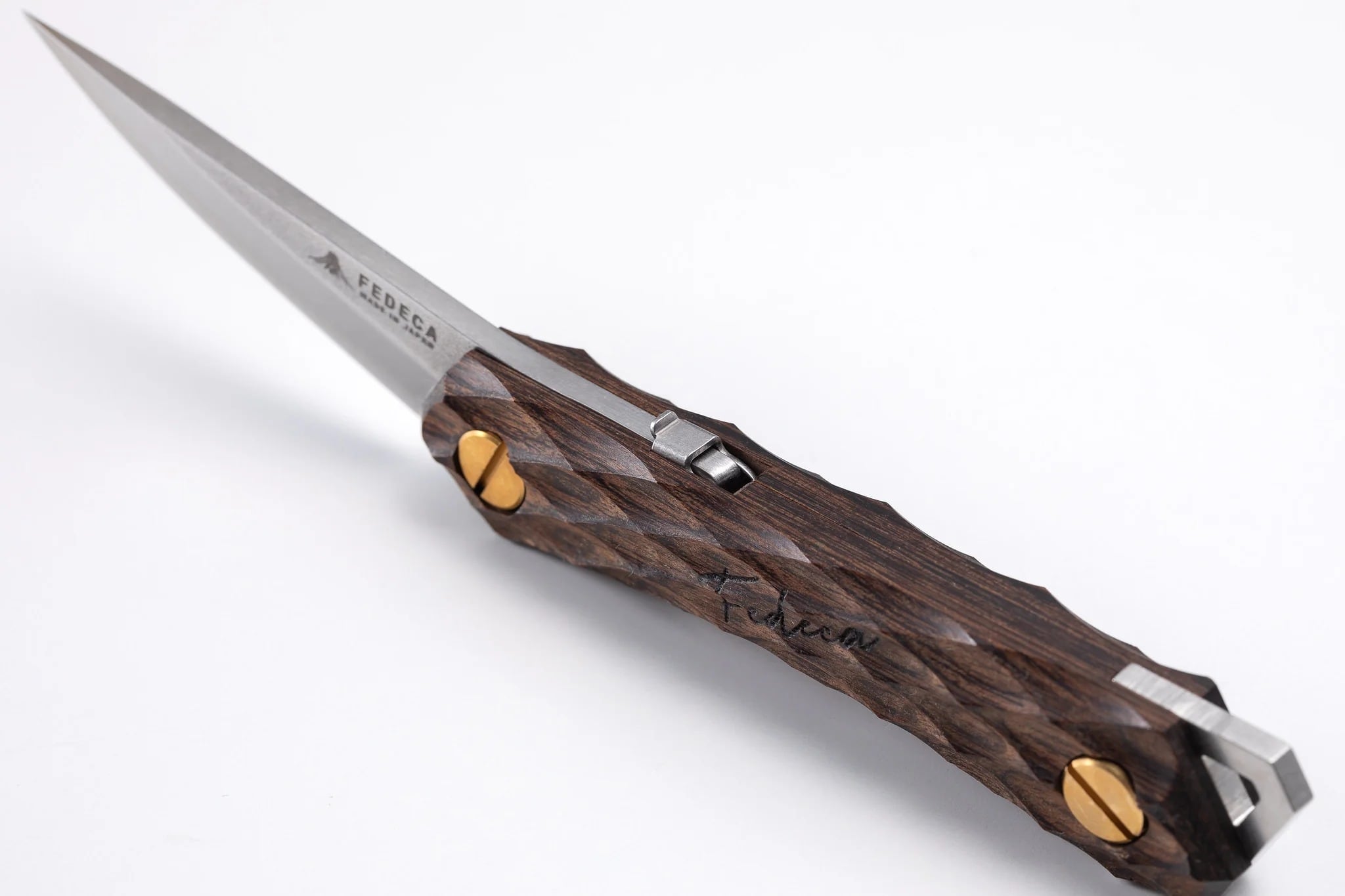 FEDECA／トレイルナイフ 名栗ブラウン | WHATNOT HARDWEAR STORE
