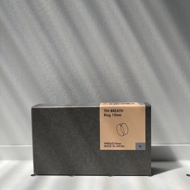NAGAE＋ ナガエプリュス TIN BREATH リング 10mm シルバー 母の日 ペア