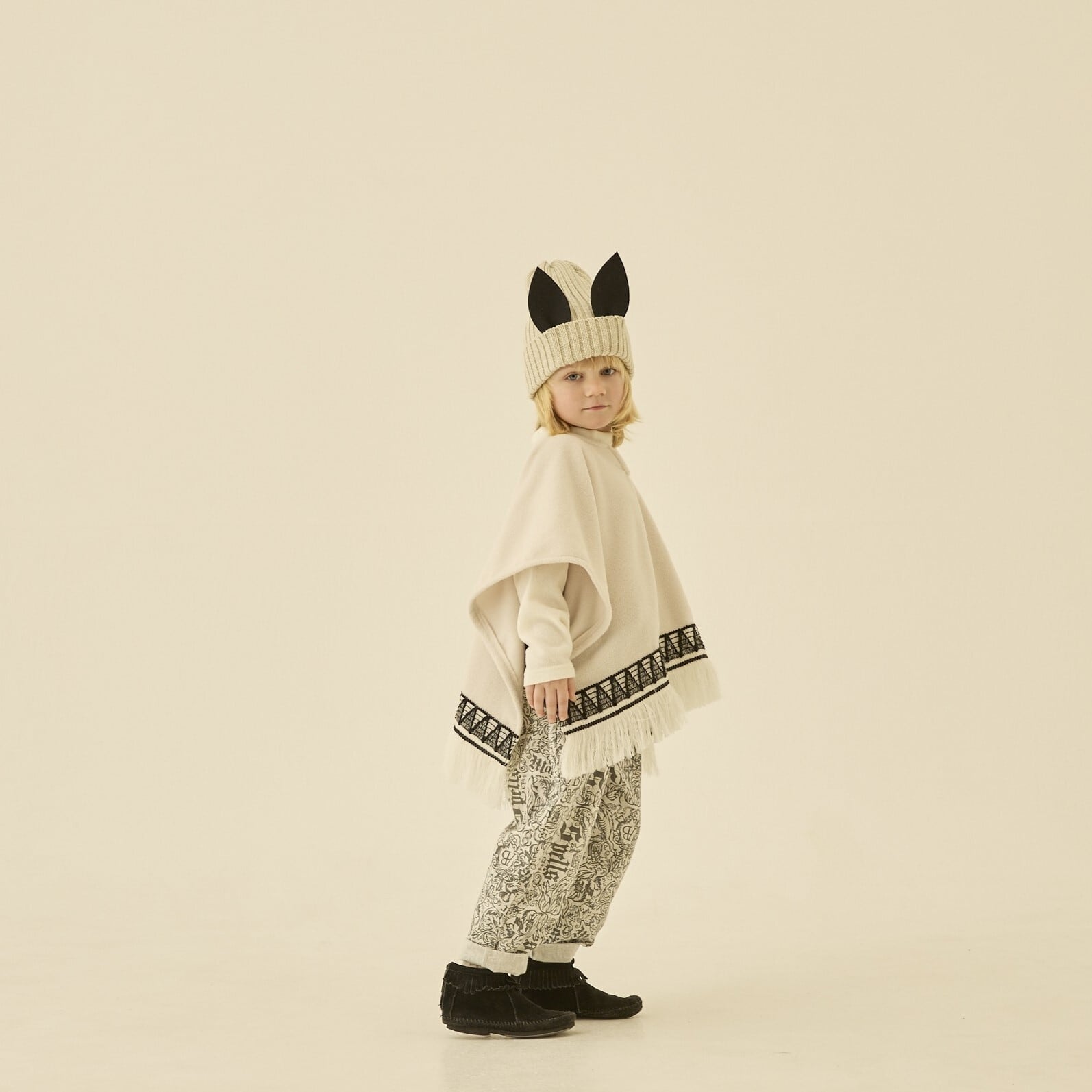 elfinFolk 24AW ビーニー、ポンチョ CATEGORY HAT | eLfinFolk