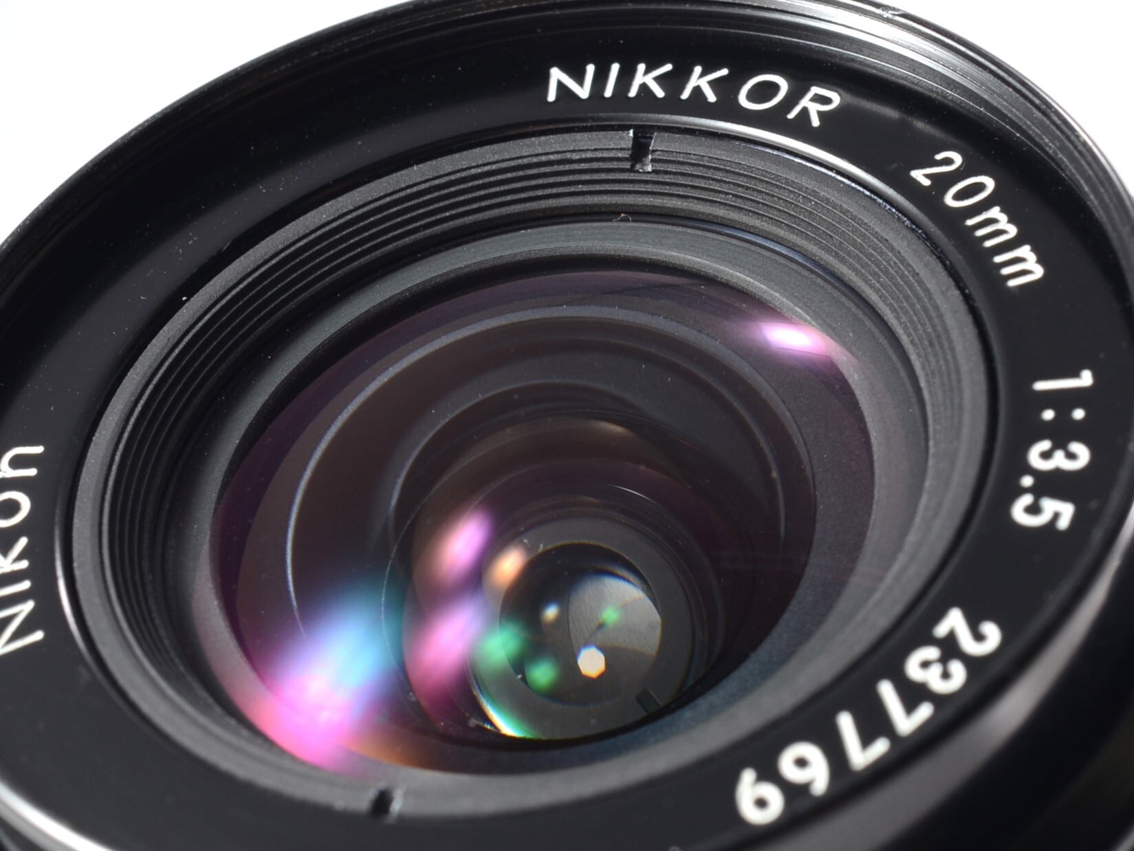 Nikon Ai-s Nikkor 20mm F3.5 整備済 単焦点レンズ ニコン (60863