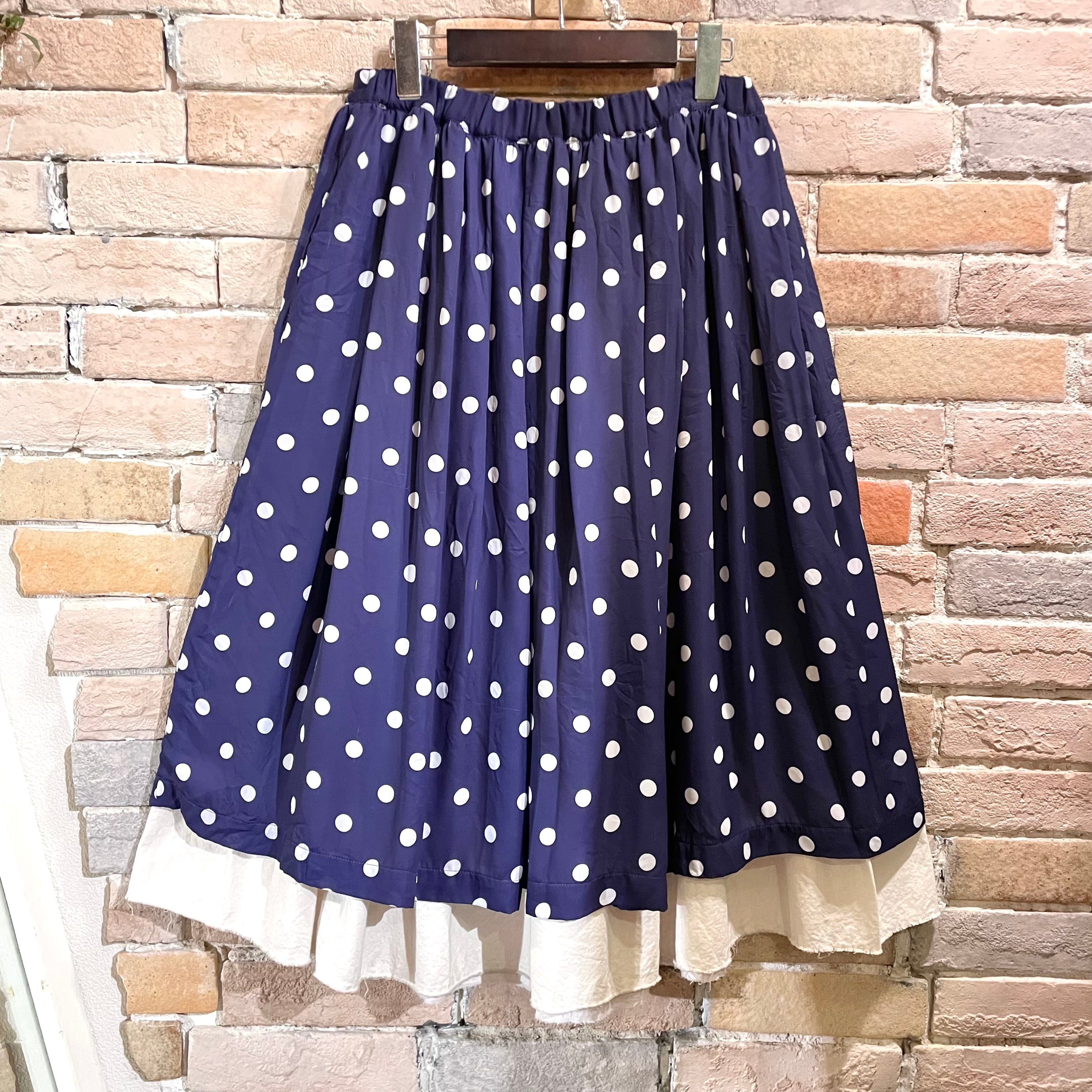 comme des garçons “dot skirt” sizeM コムデギャルソン ドット