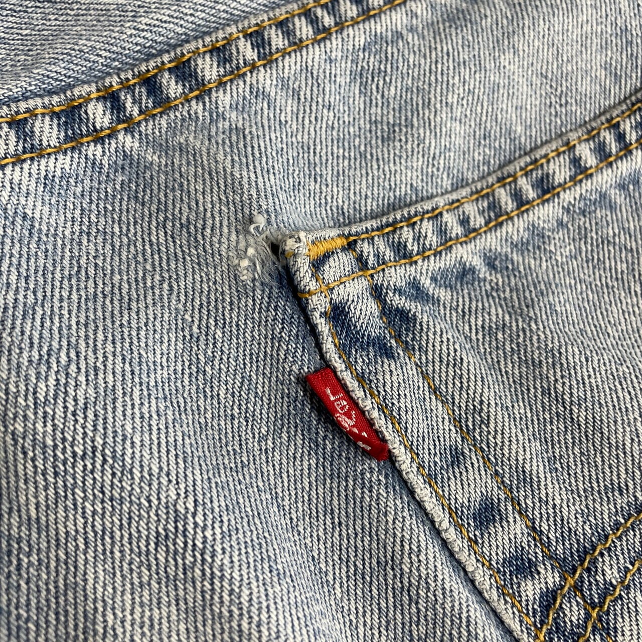 00年代 Levi's リーバイス 550 RELAXED FIT バギー テーパード デニム