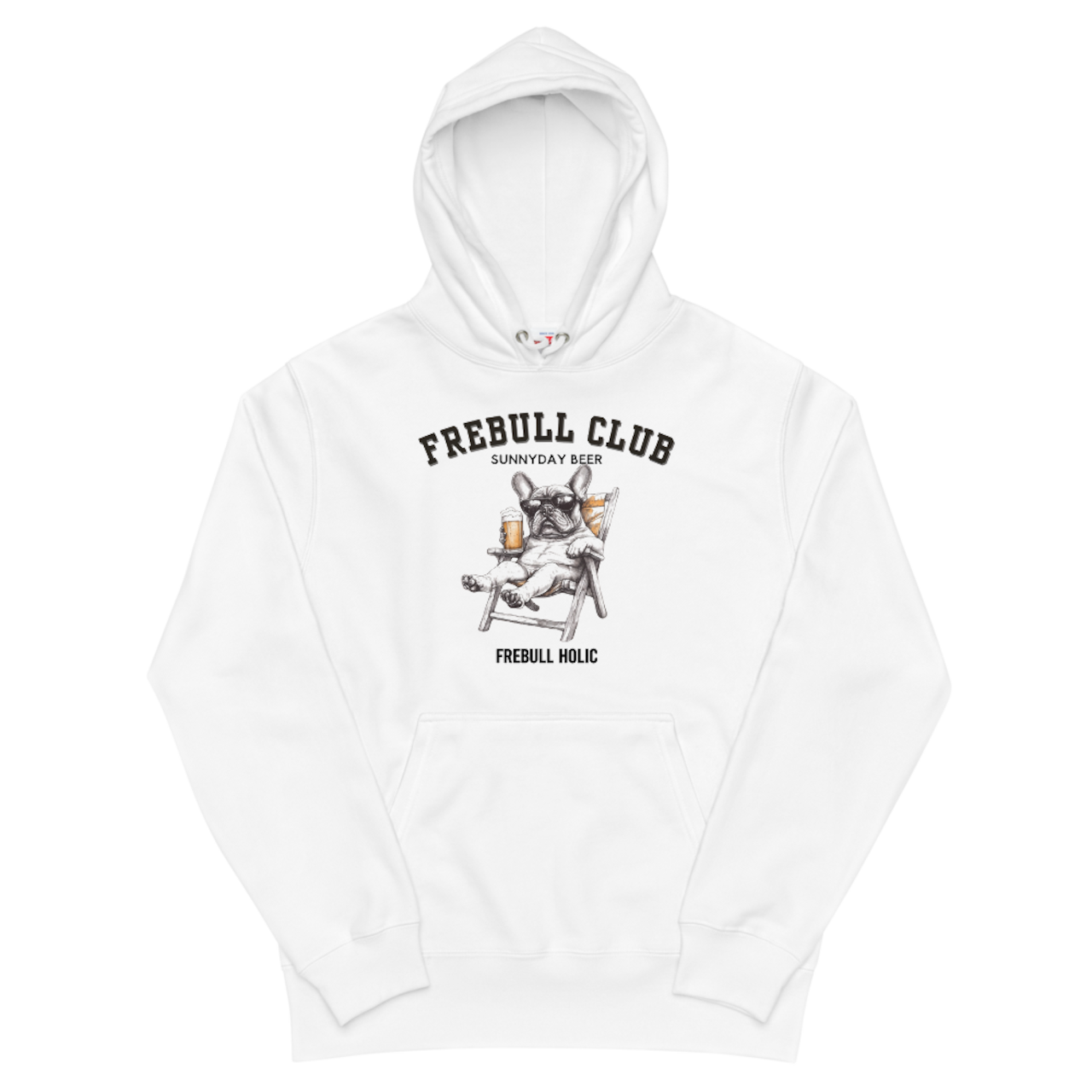 FREBULL BEER ユニセックス プルオーバー パーカー (4colors) P00460