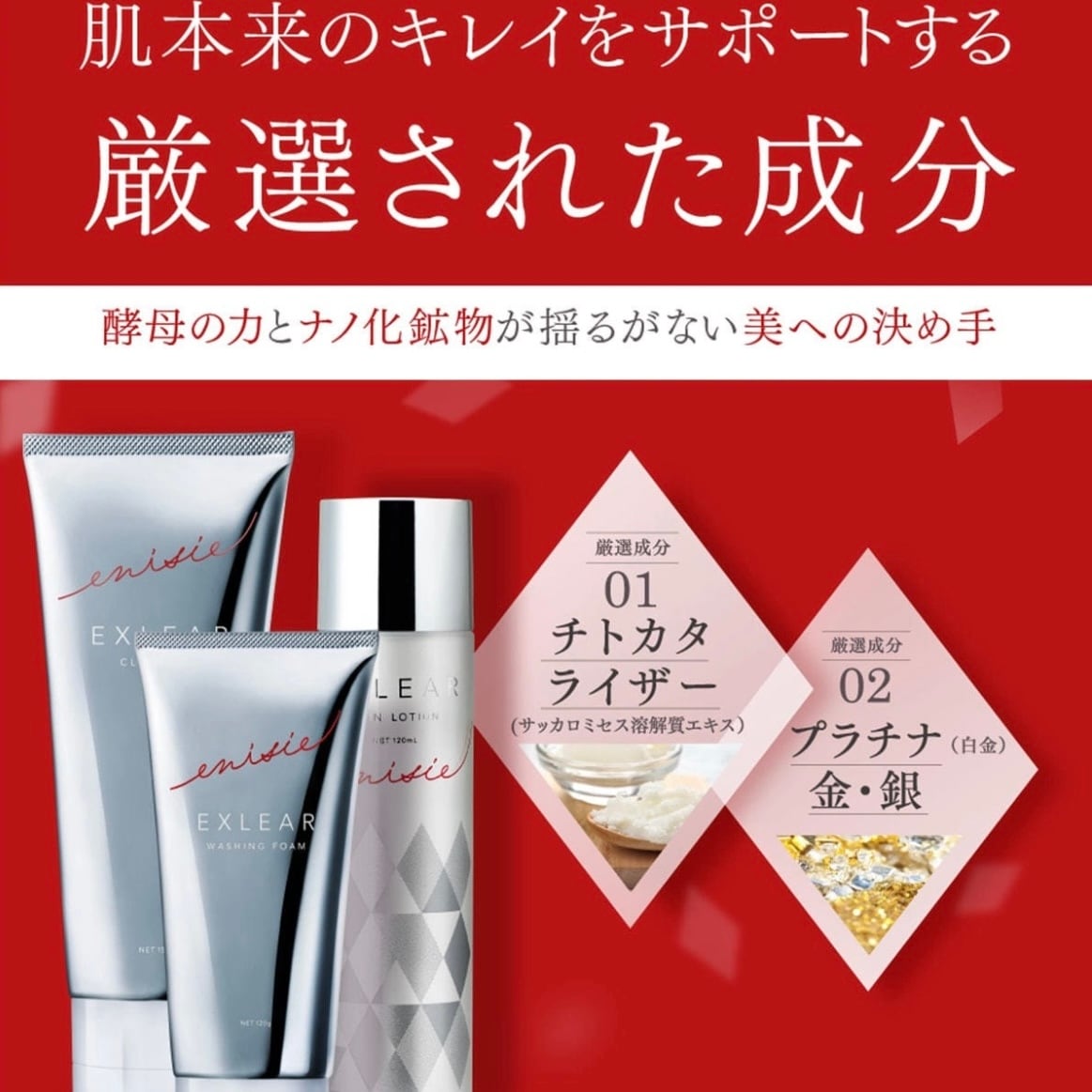 エニシー エクリアウォッシングフォーム 120g / enisie（エニシー