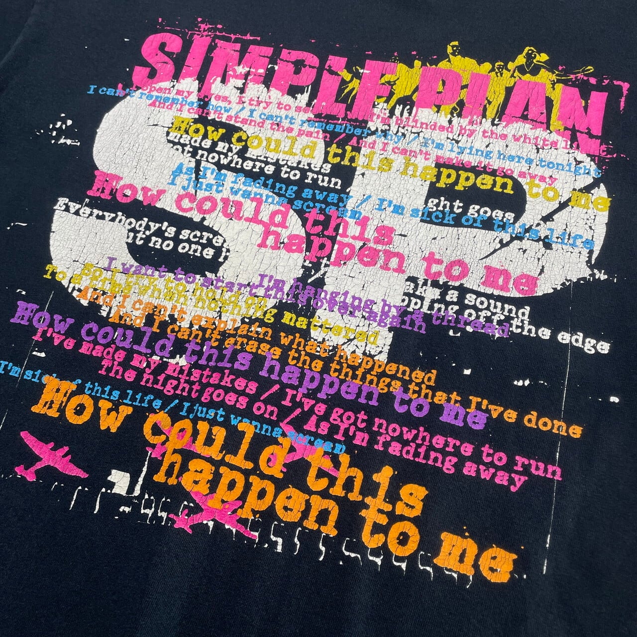 00年代 SIMPLE PLAN シンプル・プラン バンドTシャツ バンT メンズL