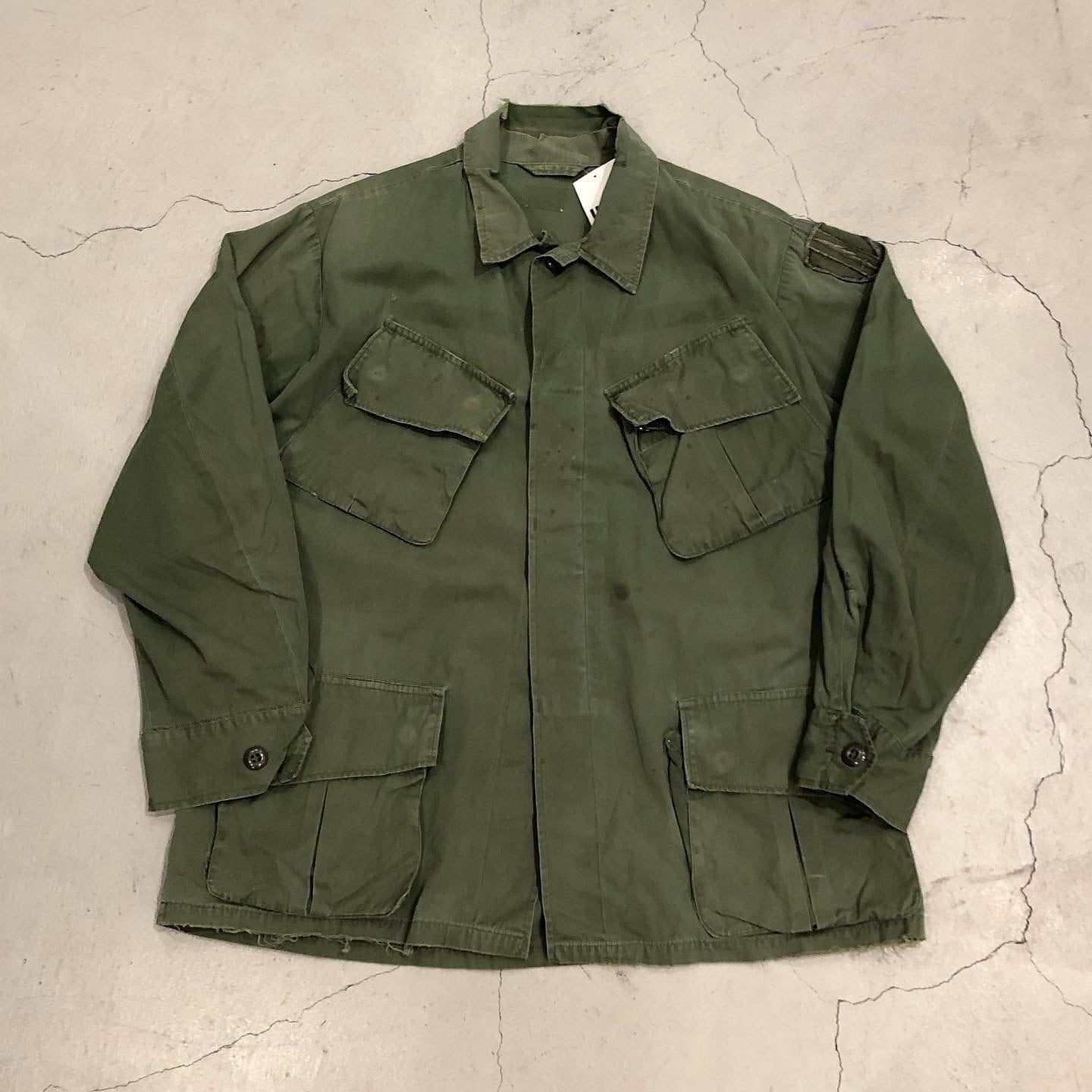 60s〜 U.S.ARMY “3rd 前期” jungle fatigue jacket【高円寺店】