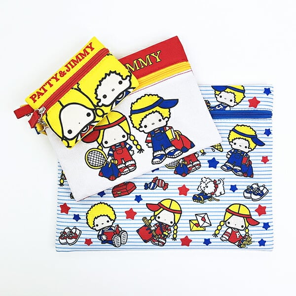 サンリオ パティ＆ジミー 3連ポーチセット アクティブ シリーズ Sanrio