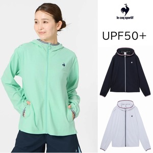 ヘランカUVカットシャツパーカー[レディース]LT6SSW20L ルコックスポルティフ 遮熱